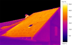 Roof Moisture Mapping for Leak Detection