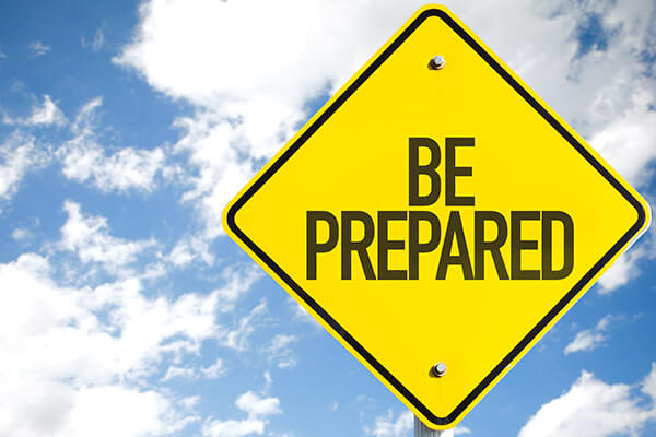 Be Prepared