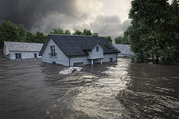 Flood Damage Restoration in Caps, TX