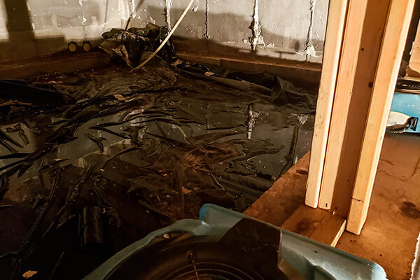 Crawl Space Water Removal and Damage Repair in Ventura, CA
