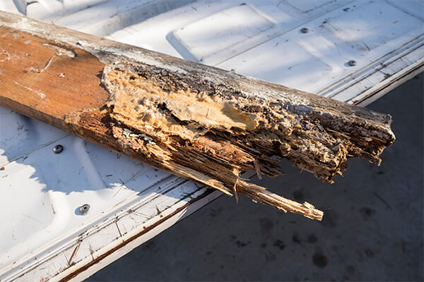 Termite Damage and Dry Rot