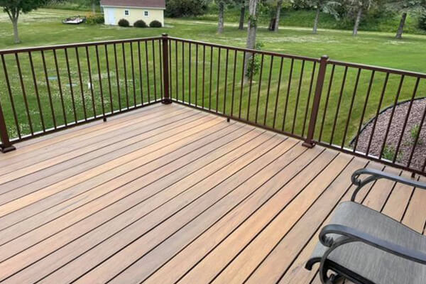 Custom Built Deck in West Liberty, IA