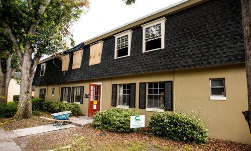 Apartment Complex Burnout Gallery