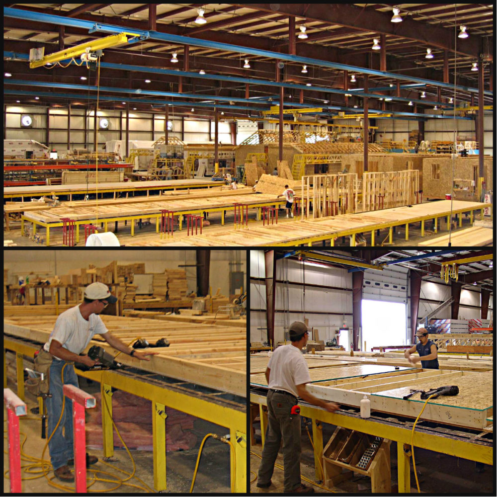 Modular Construction in Stratford Building Corp. Factory in Rathdrum, ID
