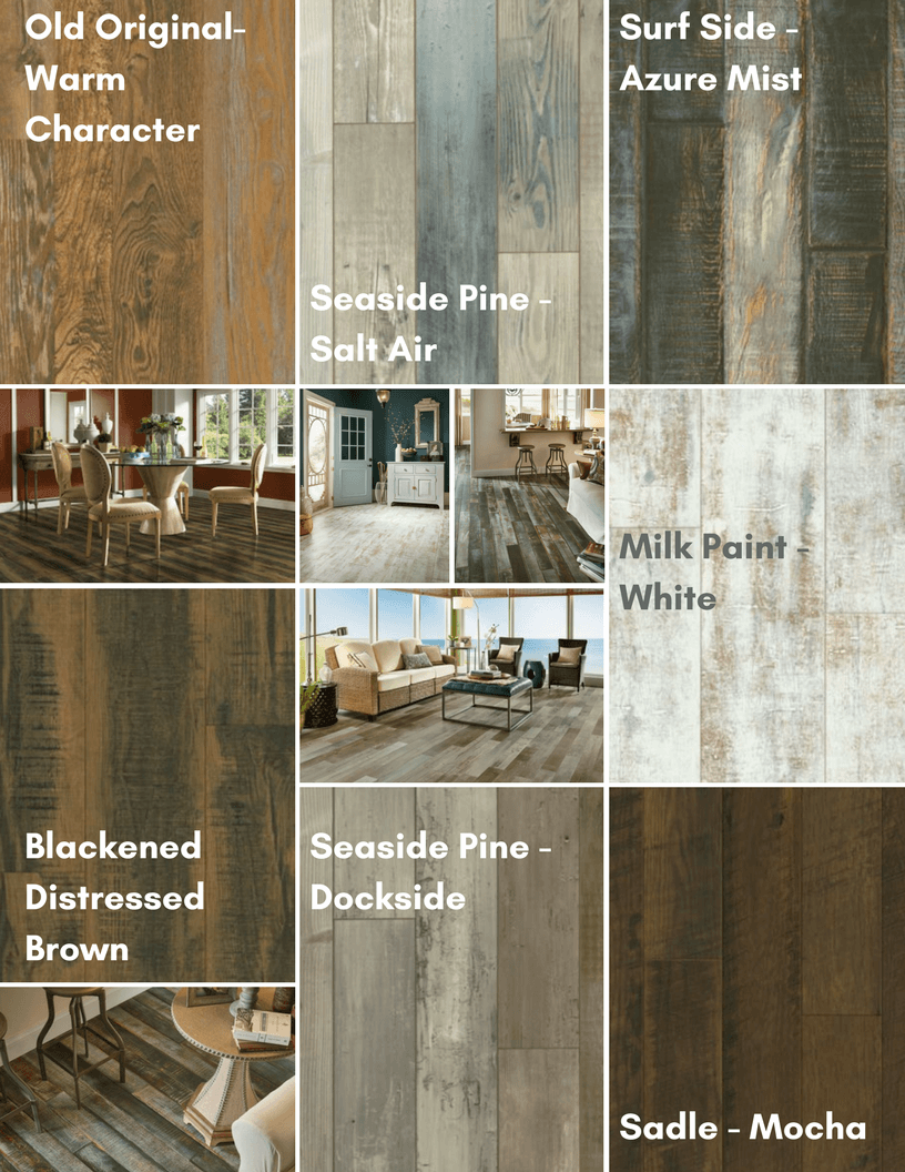 Reclaimed Wood Colors