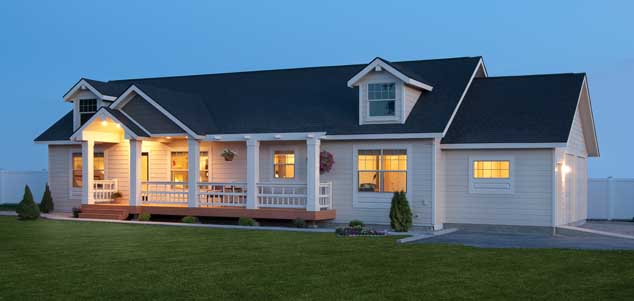 Willow Lane - Ranch Floor Plan Model Home