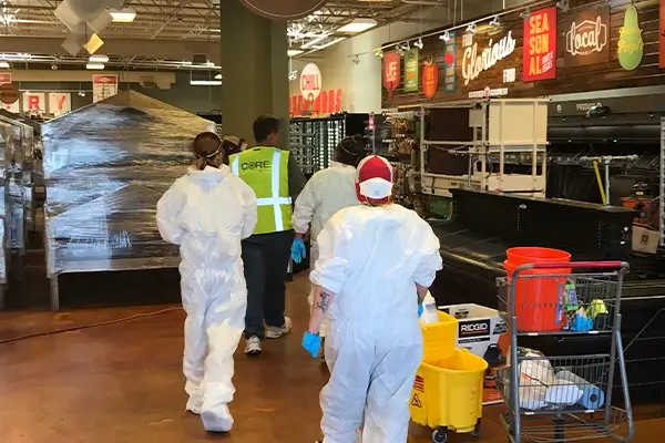 Commercial Grocery Store Cleaning