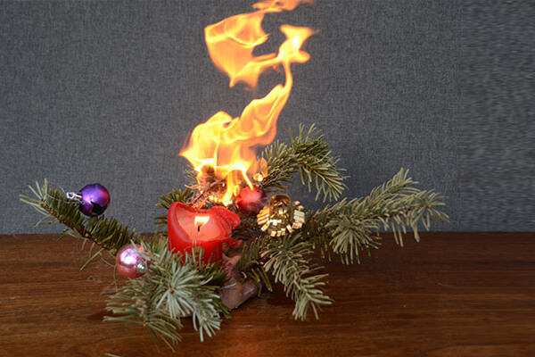 Christmas Fire Threats and Holiday