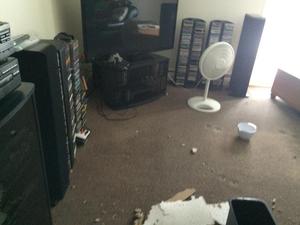 Pipe Break and Water Damage Restoration in Beverly Hills, MI