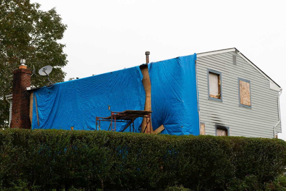 Fire Damage Tarping to Protect Your Property