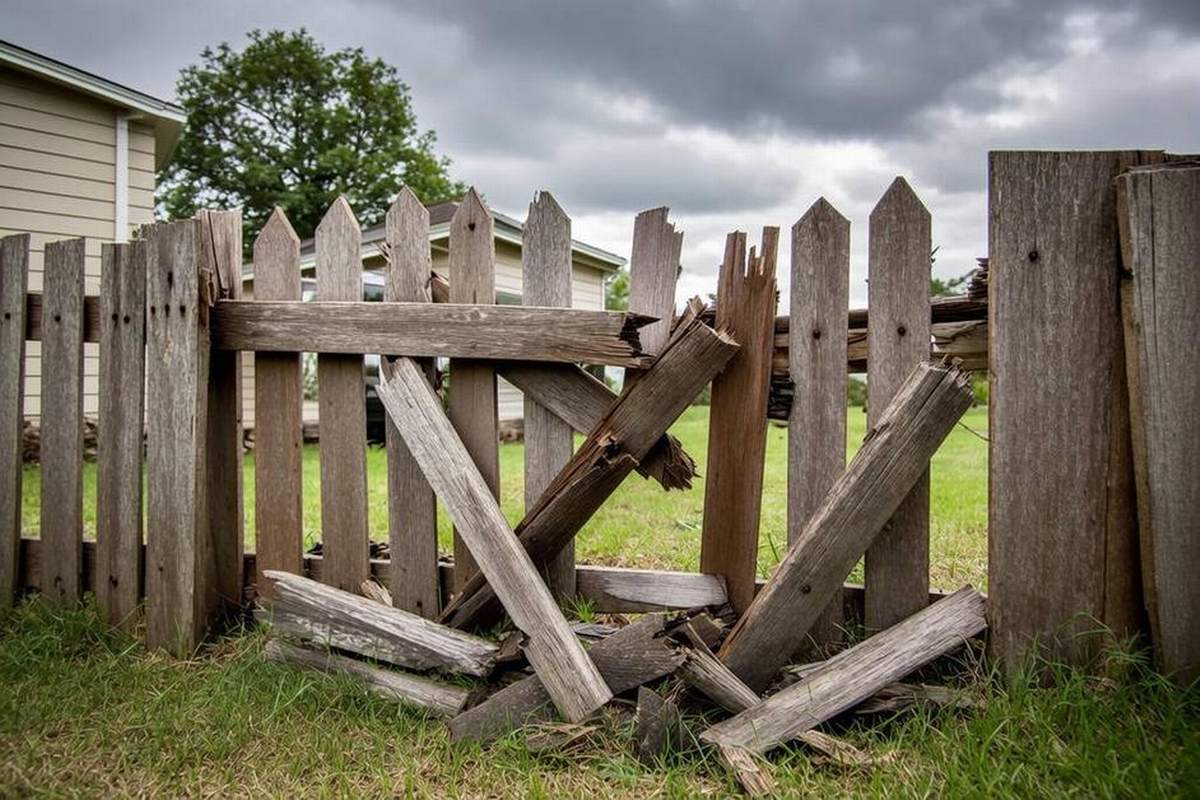 Wind Damage to Fence Covered by Insurance: What to Expect