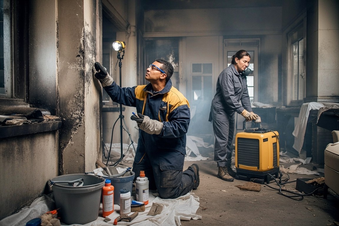 Step by Step Through the Fire Restoration Process