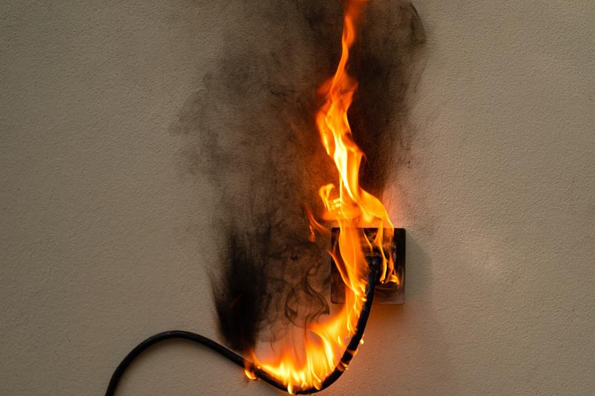 Put Out an Electrical Fire the Safe Way