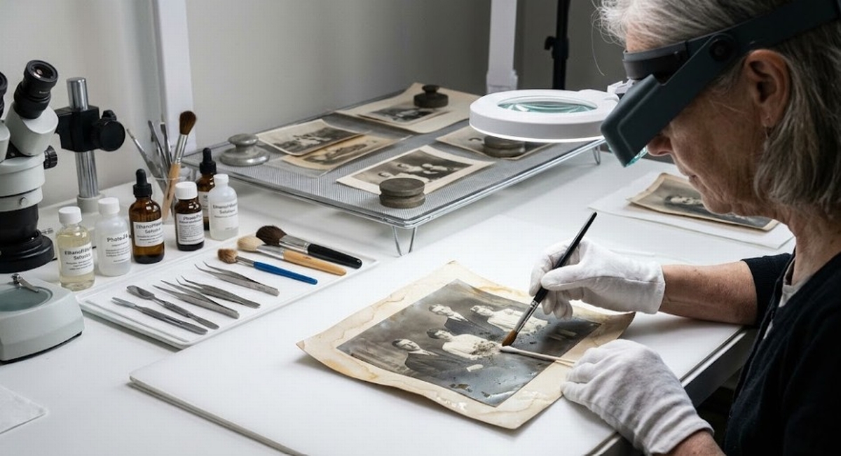 Photo Restoration After Water Damage: How to Save Precious Memories