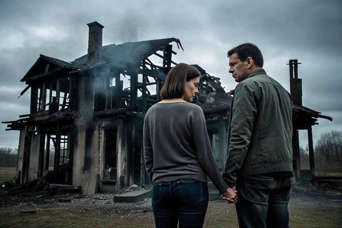 House Fire Aftermath and Recovery Process