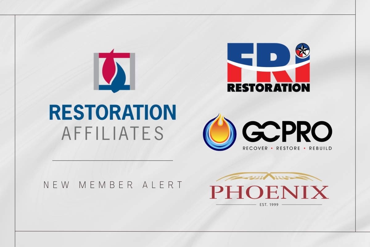 Restoration Affiliates Adds Three New Members: FRI, GCPRO, Phoenix