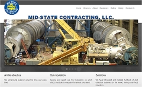 Virtual Vision Computing launches new Website for Mid State Contracting