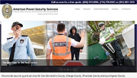 Virtual Vision Computing launches new Website for American Power Security in California