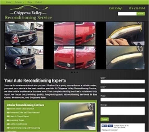 Virtual Vision Computing launches new Website for Chippewa Valley Reconditioning Services