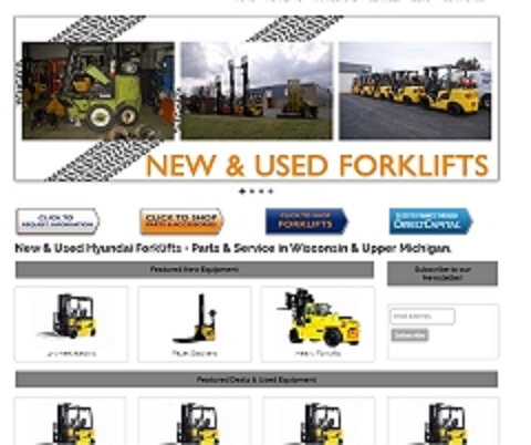 Virtual Vision Computing launches new Website for Forklift Management Specialist, LLC in Marathon WI