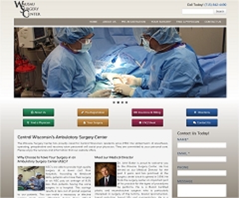 Virtual Vision Computing launches new Website for Wausau Surgery Center