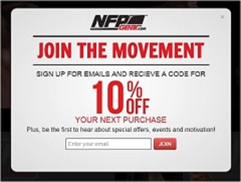 Virtual Vision Computing launches new email marketing Campaign for NFP Gear. 