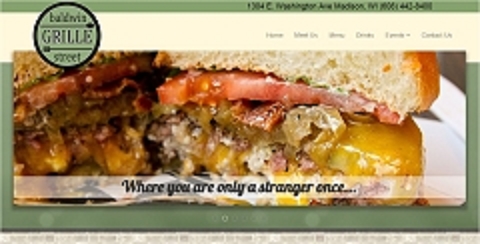 Virtual Vision Computing launches new Website for Baldwin Street Grille in Madison WI