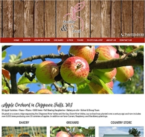 Virtual Vision Computing launches new Website for Bushel and a Peck in Chippewa Falls WI