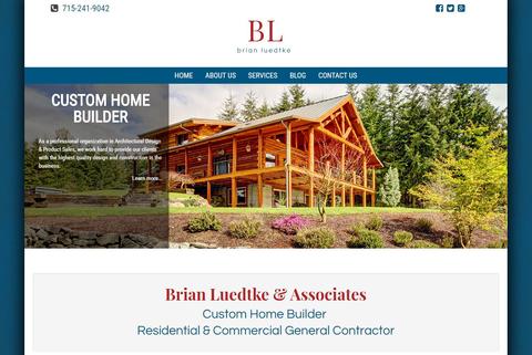 Virtual Vision recently launched a new website for Brian Luedtke & Associates in Rothschild WI