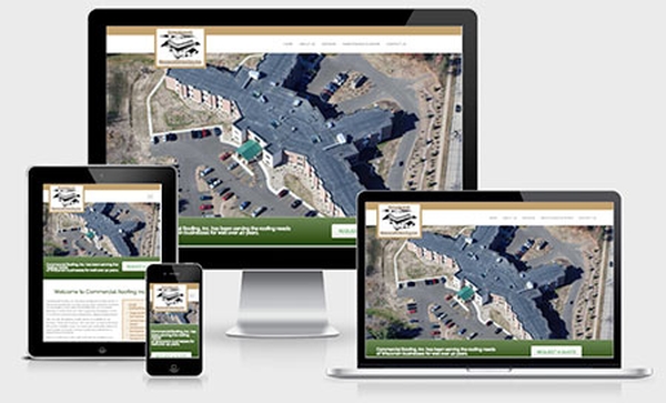 New Website Design for Commercial Roofing Inc.