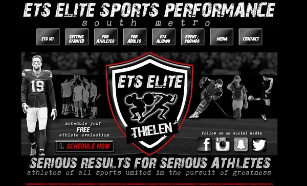 Virtual Vision recently launched a new website for ETS Elite Thielen - South Metro