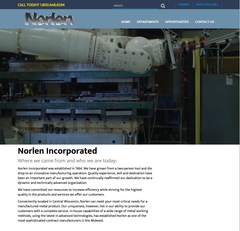 Virtual Vision recently launched a new website for Norlen Incorporated