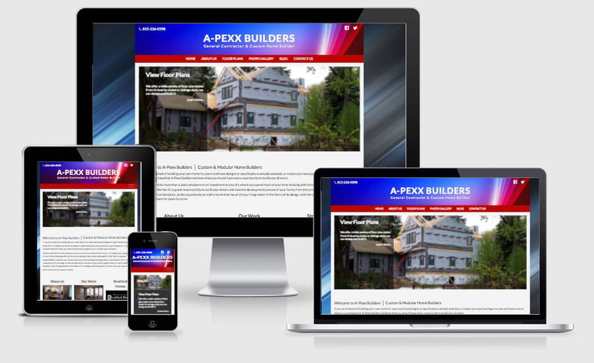Virtual Vision recently launched a new website for A-Pexx Builders