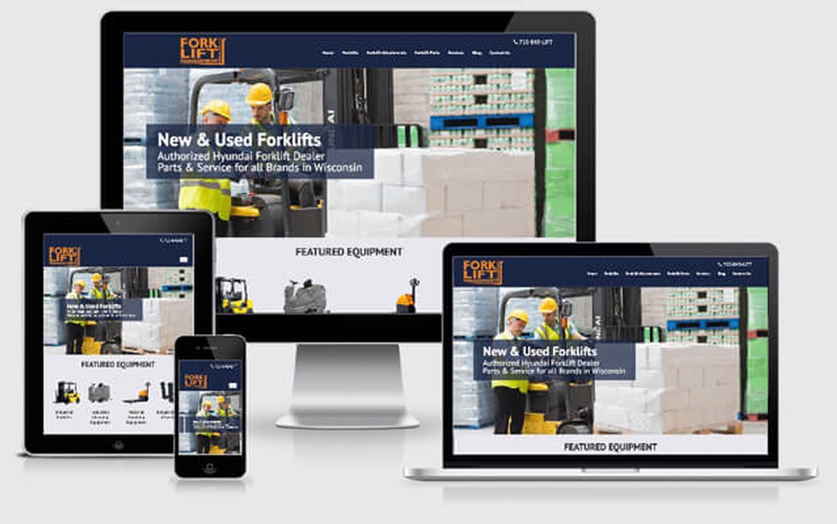Virtual Vision recently launched a new website for Forklift Management Specialists, LLC