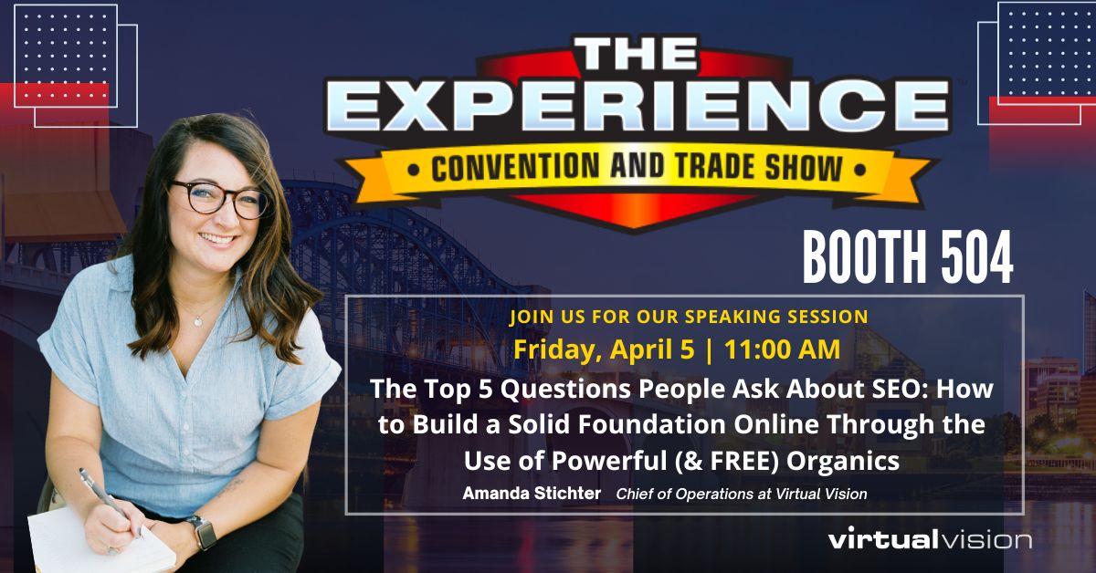 The Experience Conference & Exhibition | Booth 504 Event Thumbnail