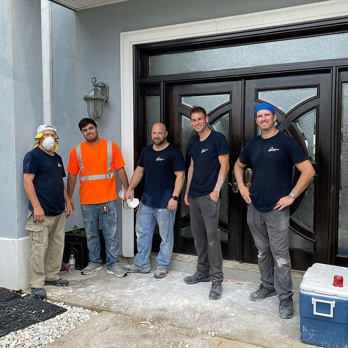 Our team working hard to dry out & restore homes in Laplace Louisiana banner