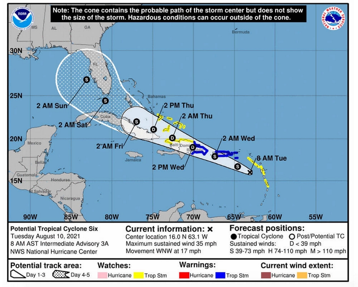 Two disturbances in the Atlantic could form into tropical depressions- New Orleans, Louisiana banner