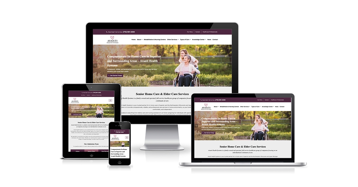 Welcome to the New Avanti Health Systems Website: Designed With You in Mind