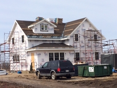 Egg Harbor Farmhouse Progress