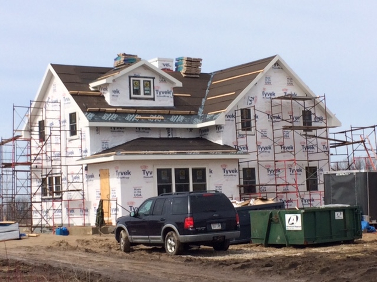 Egg Harbor Farmhouse Progress