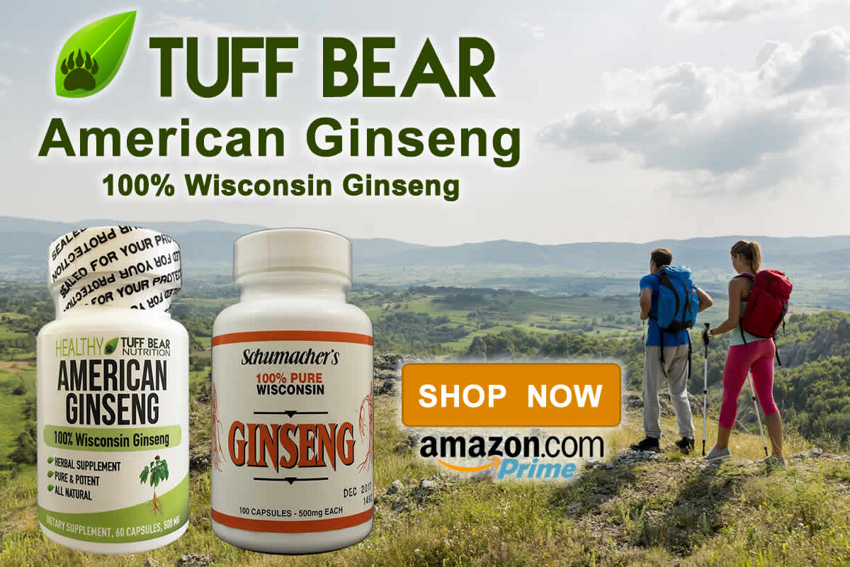 Buy Now! Brand New Wisconsin Ginseng Supplements