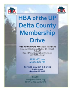 Escanaba Area Membership Drive Tonight!