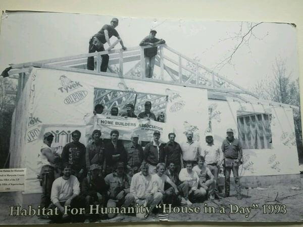 1993 - 1st House In A Day - Habitat for Humanity