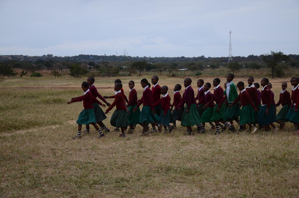 The KPS Scout Marching Band