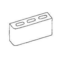Single Bullnose Concrete Blocks