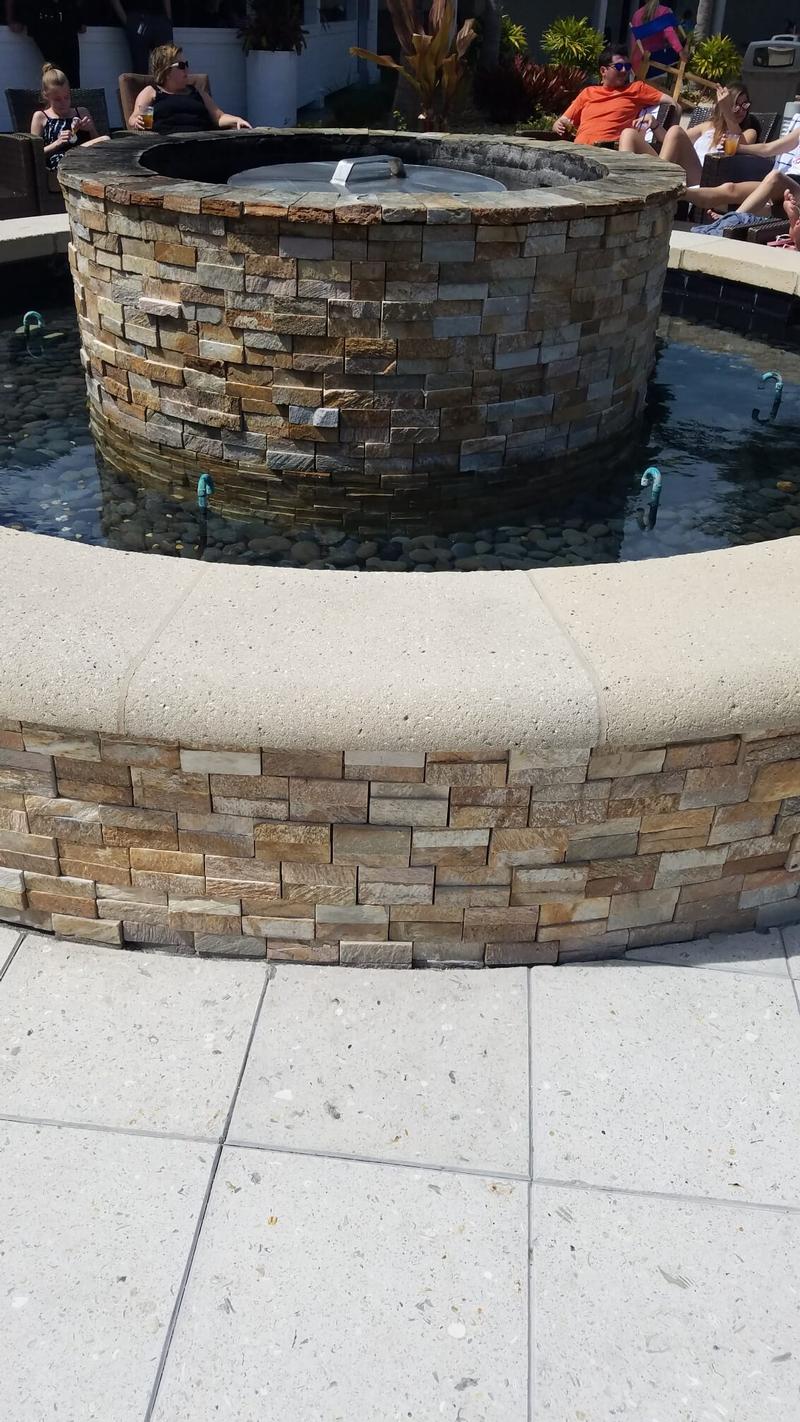 stone fire pit with chimney on Outdoor Fire Pits And Fireplaces